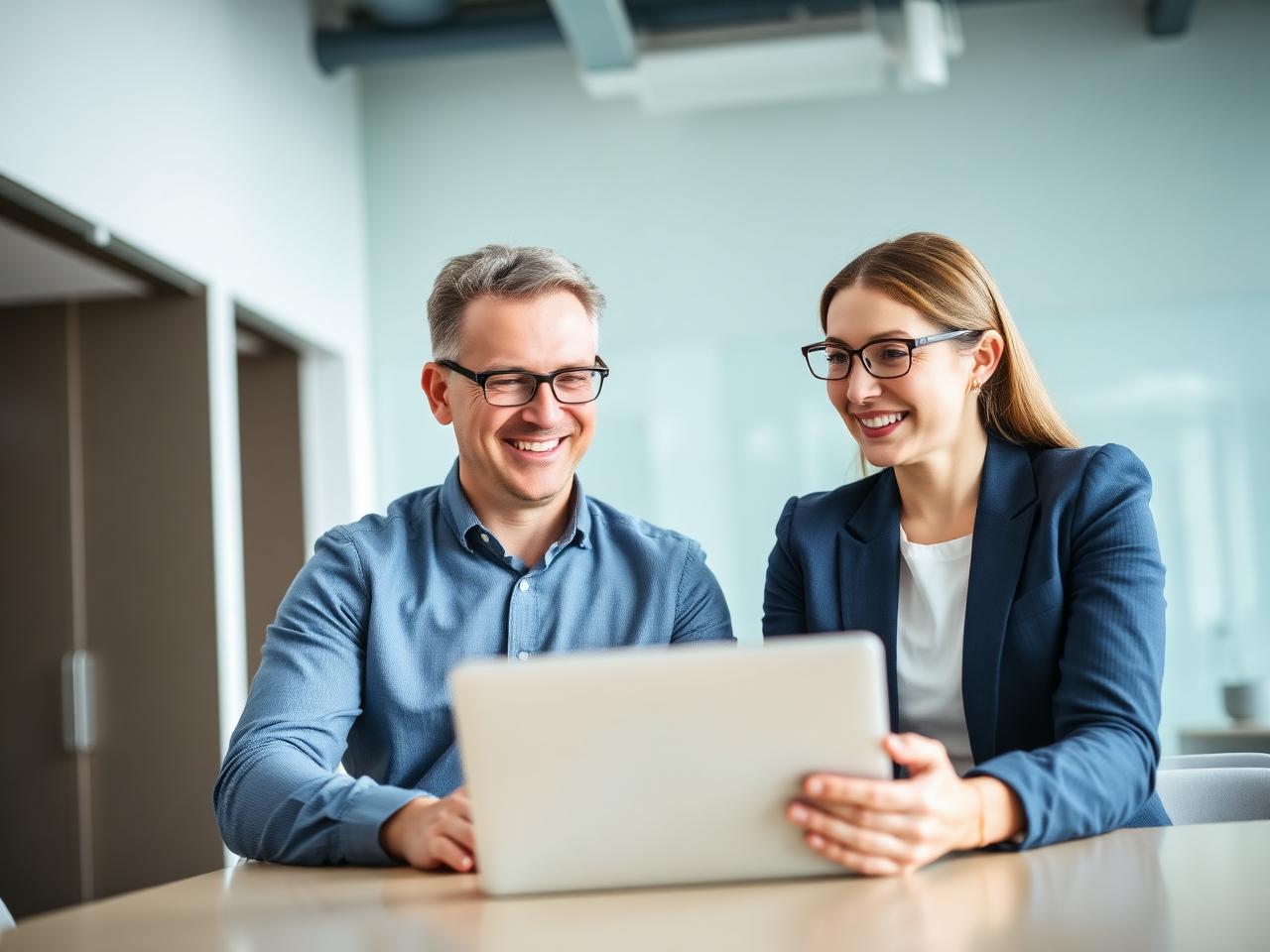 KMO-zaakvoerder en HR-verantwoordelijke vergelijken sociale secretariaten